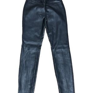 BLANK NYC Black Vegan Leather Leggings Size Small